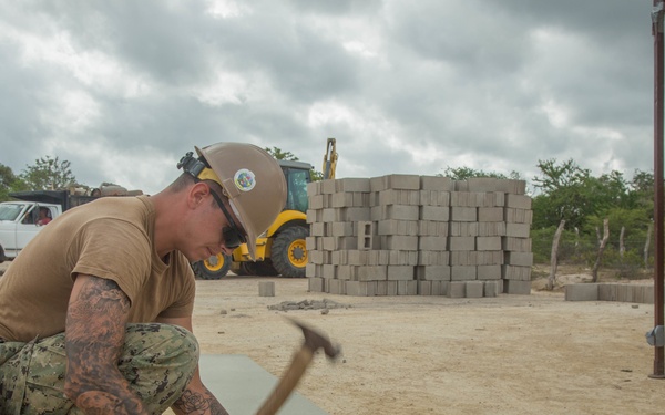 U.S. Navy Seabees Build School for Indigenous Colombian Tribe