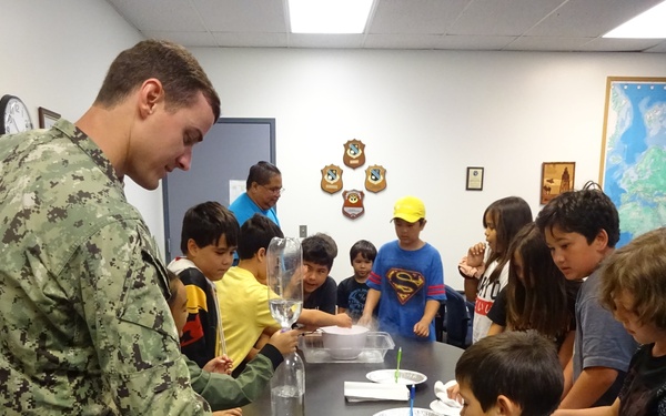 JTWC Leads Tour and STEM Demonstration for Local YMCA Children