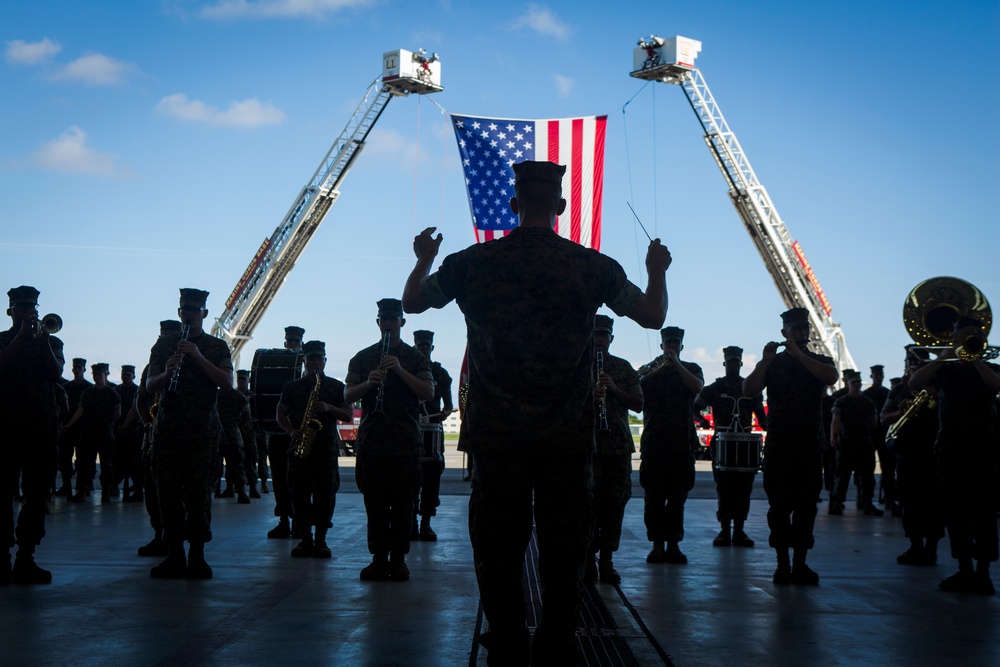 Maj. Gen. Rock passes torch to Brig. Gen. Bowers at MCIPAC Change of Command