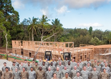Innovative Readiness Training at Camp Paumalu Girl Scout Camp Hawaii