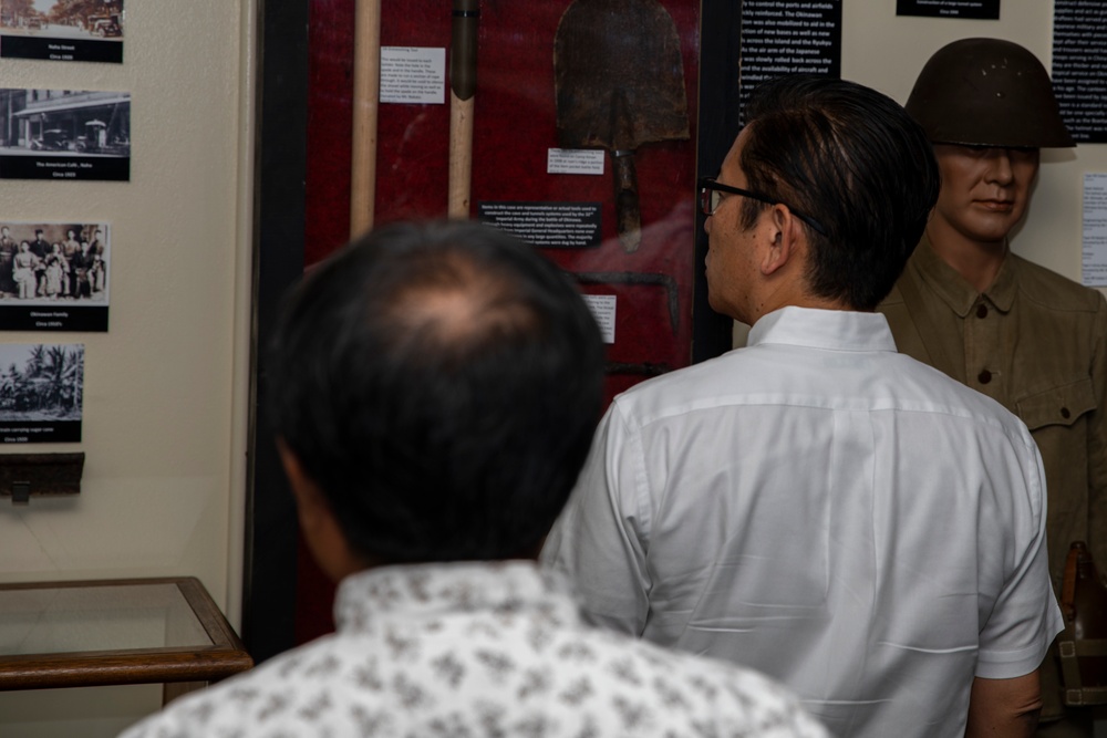 Showcasing Capabilities | Urasoe City Mayor visits Camp Kinser