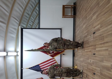 TOA Ceremony between the 657th and 607th Movement Control Teams