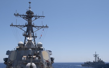 USS McFaul Joins Regional Partners for ES19