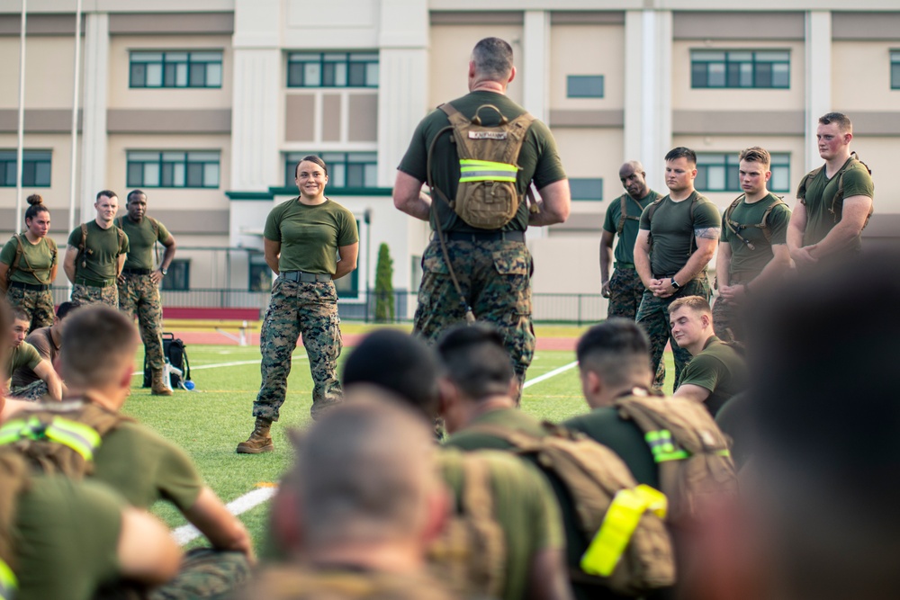 Headquarters and Headquarters Squadron Get After It