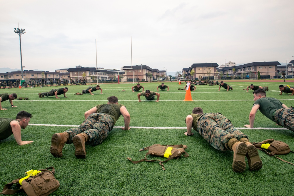 Headquarters and Headquarters Squadron Get After It