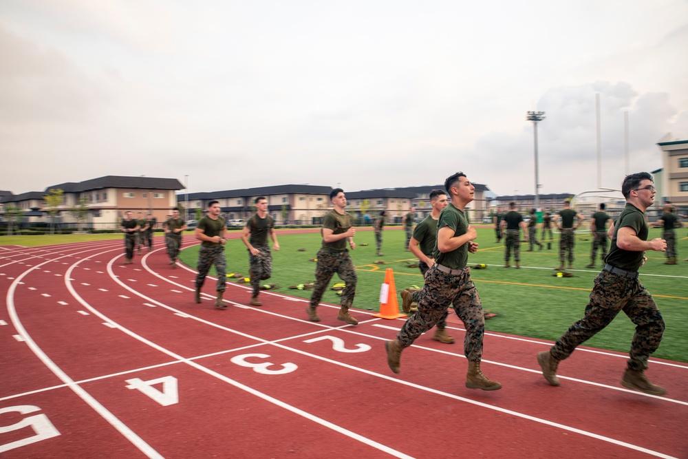 Headquarters and Headquarters Squadron Get After It