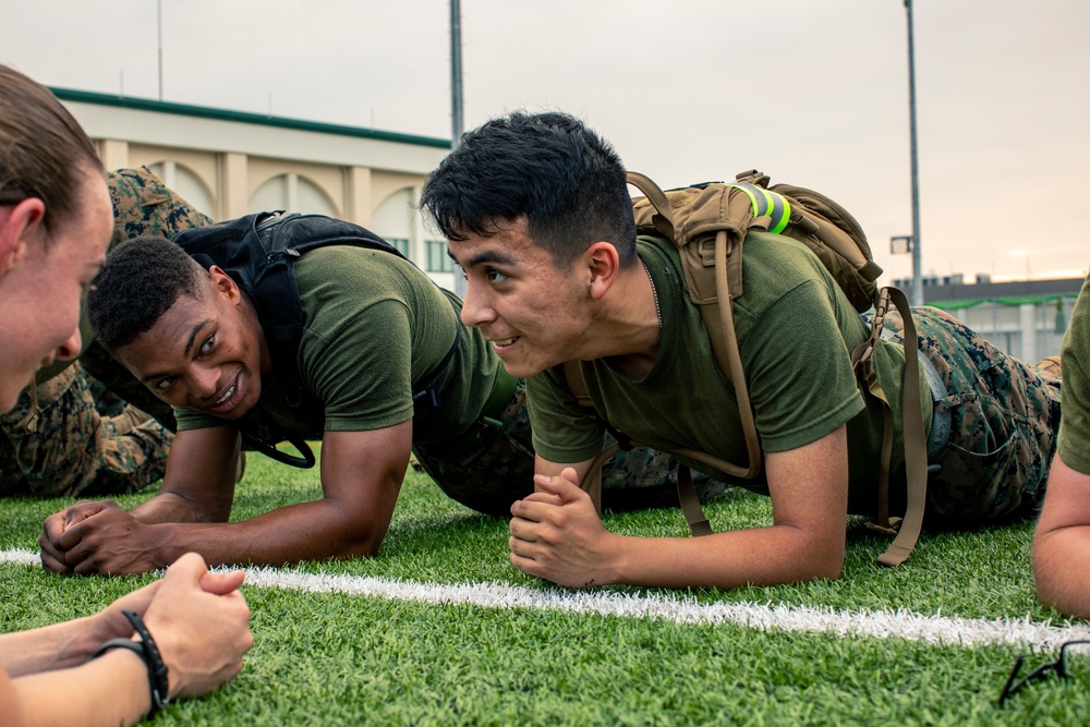 Headquarters and Headquarters Squadron Get After It