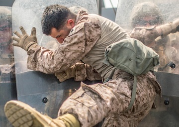 11th MEU Riot Control Training aboard USS John P. Murtha