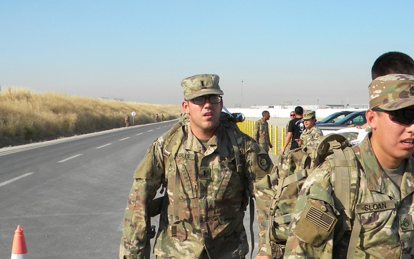 Norwegian Foot March, Erbil, Iraq