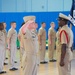 NEWPORT, R.I. (July 25, 2019) – Students of Officer Development School (ODS) class 19-050 get their service khaki uniforms inspected at Officer Training Command, Newport on July 25, 2019.