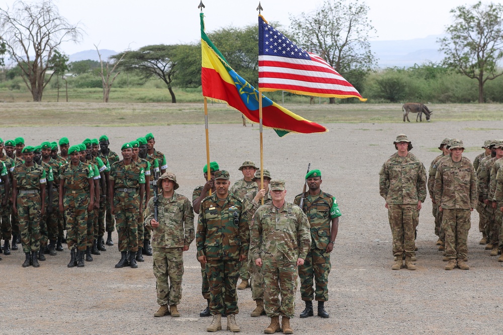 Justified Accord 2019 field training exercise opening ceremony