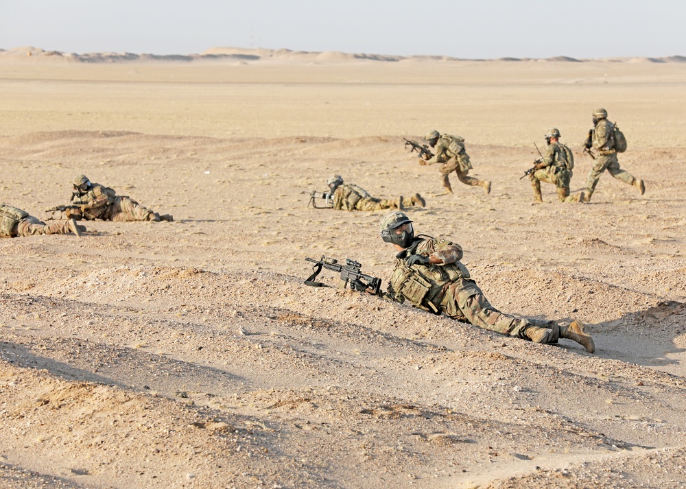 1st Battalion, 8th Infantry Regiment Conducts Military Operations in Urban Terrain Training