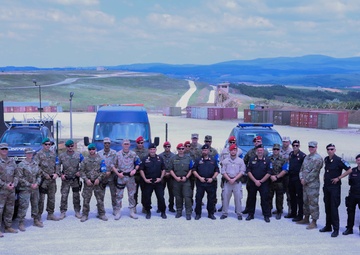 KFOR Monthly Military Police Meeting Shows a United Force