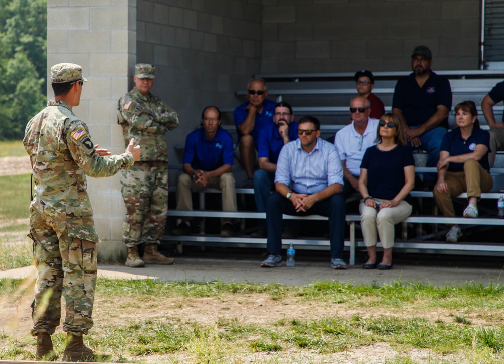 Distinguished Visitors get a Taste of Northern Strike