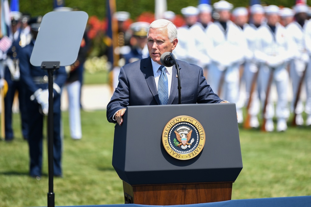 Full Honors Welcome Ceremony in honor of Secretary of Defense Mark T. Esper