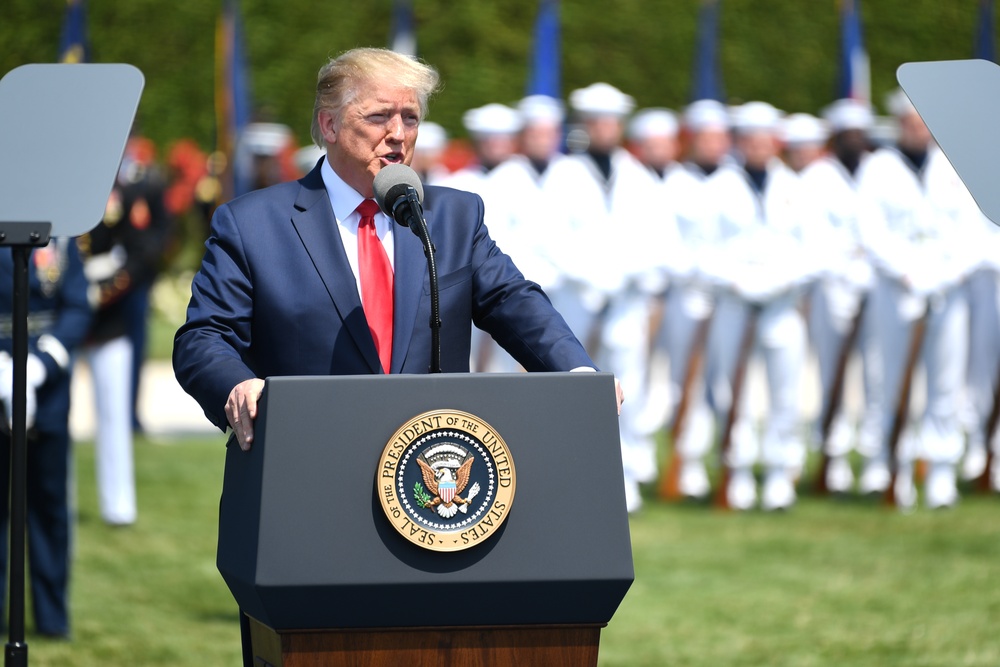 Full Honors Welcome Ceremony in honor of Secretary of Defense Mark T. Esper