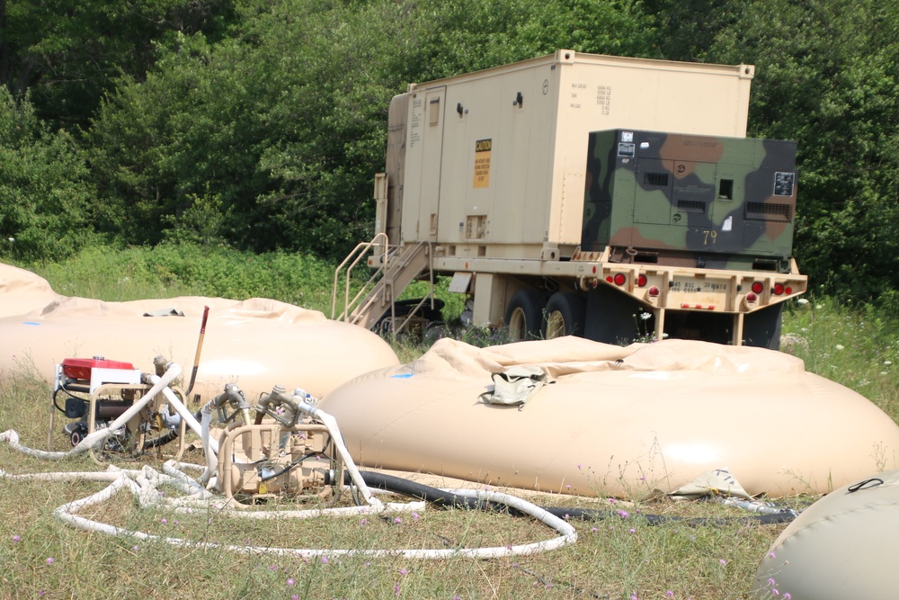 DRINK WATER! 301ST QUARTERMASTER COMPANY KEEPS NORTHERN STRIKE HYDRATED.