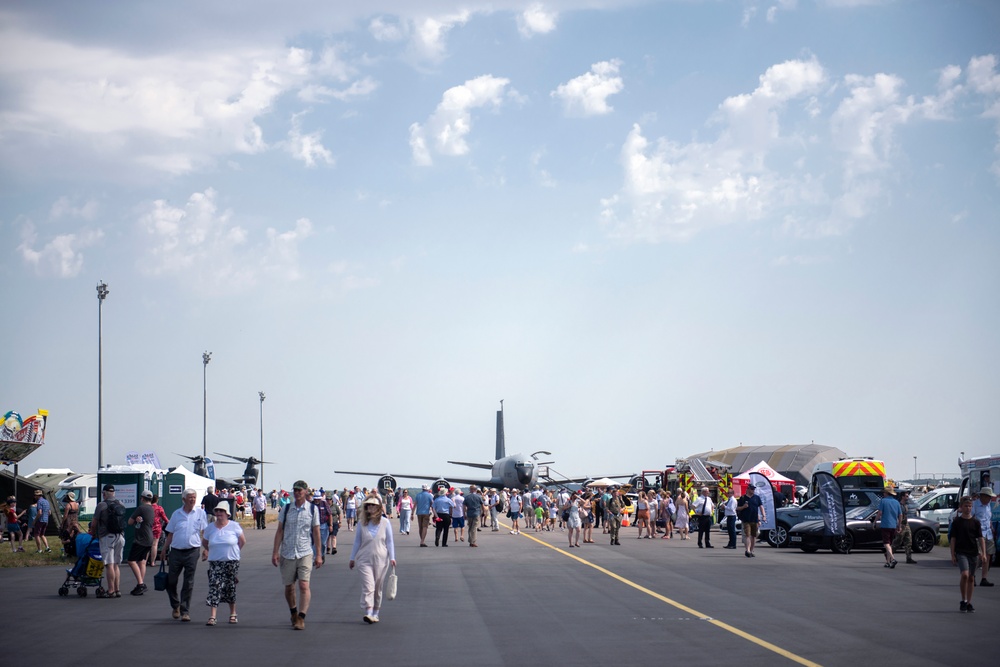 RAF, USAF celebrate Families and Friends day together