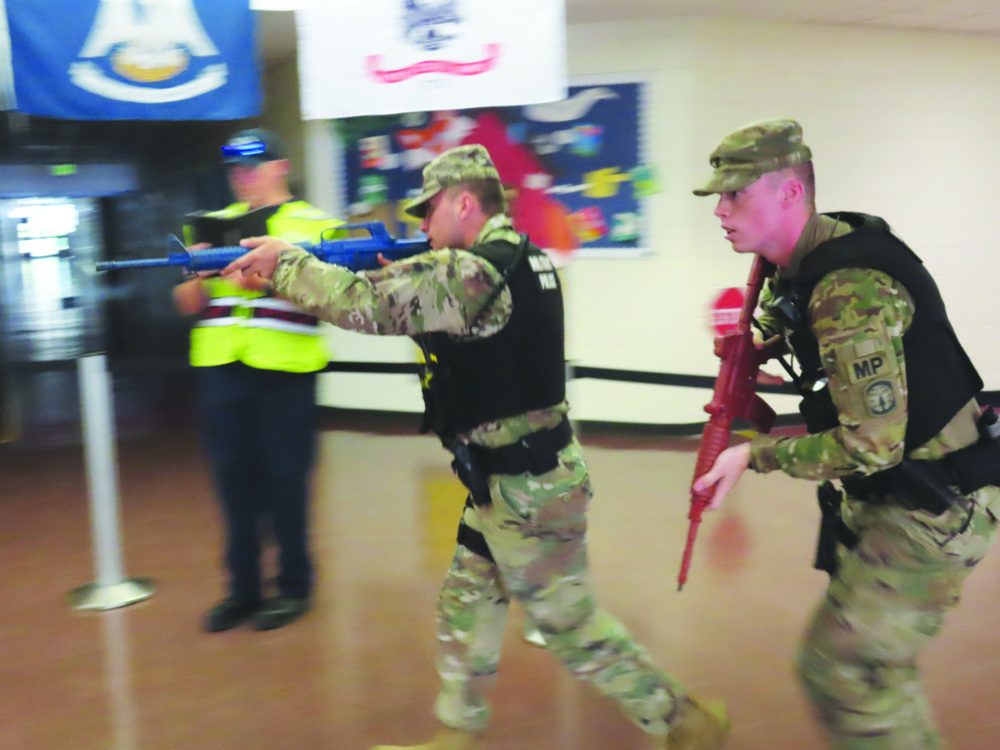 Active shooter exercise sharpens DES response