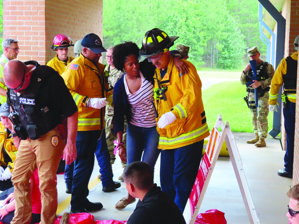 Active shooter exercise sharpens DES response