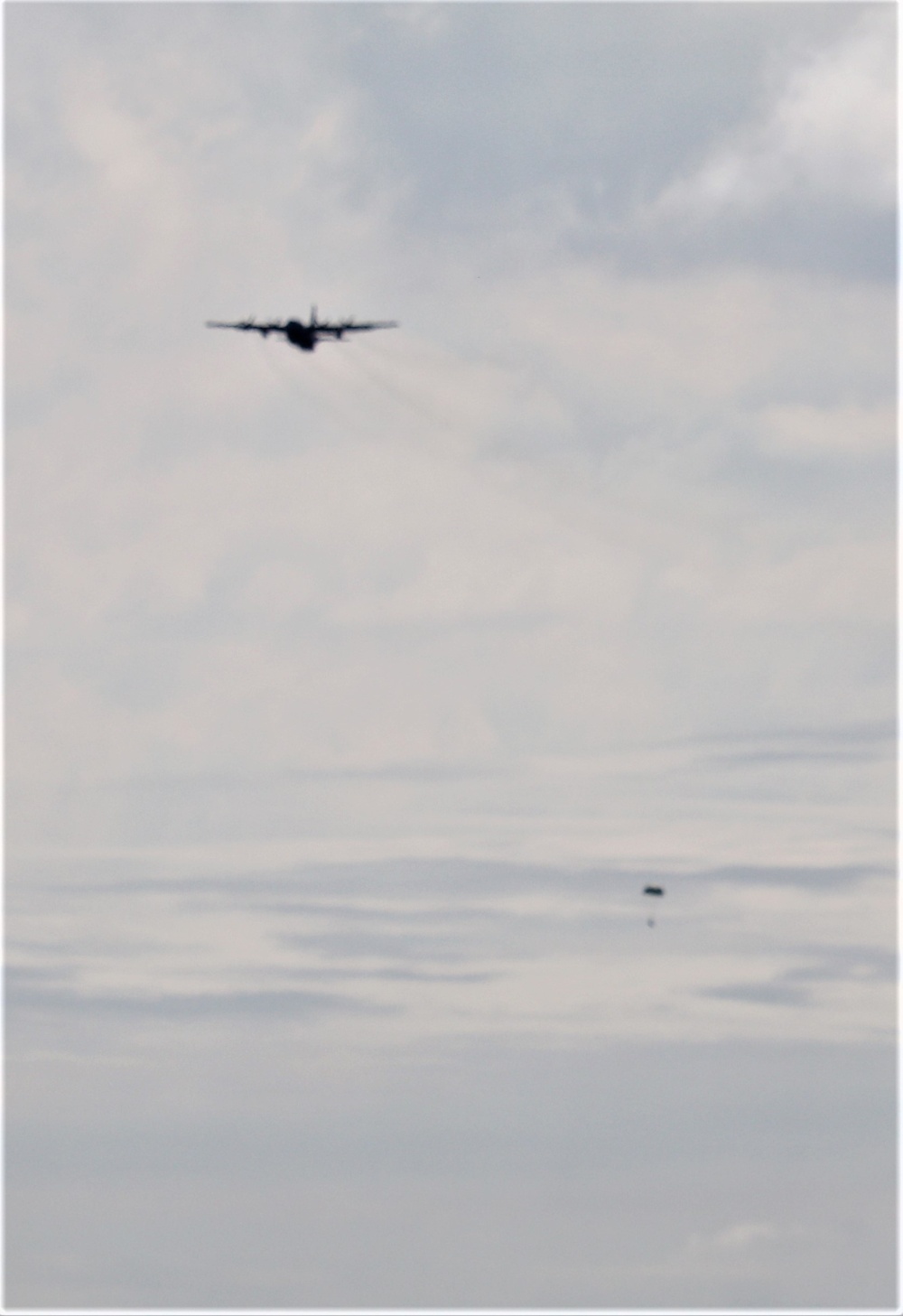 Airdrop Action for Patriot North 2019 Exercise at Fort McCoy