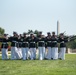 POTUS and VPOTUS participate in a welcome ceremony for SD Esper