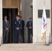 POTUS and VPOTUS participate in a welcome ceremony for SD Esper