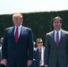 POTUS and VPOTUS participate in a welcome ceremony for SD Esper