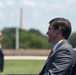 POTUS and VPOTUS participate in a welcome ceremony for SD Esper