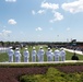 POTUS and VPOTUS participate in a welcome ceremony for SD Esper