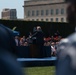 POTUS and VPOTUS participate in a welcome ceremony for SD Esper