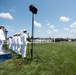 POTUS and VPOTUS participate in a welcome ceremony for SD Esper