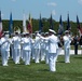 POTUS and VPOTUS participate in a welcome ceremony for SD Esper