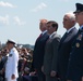 POTUS and VPOTUS participate in a welcome ceremony for SD Esper