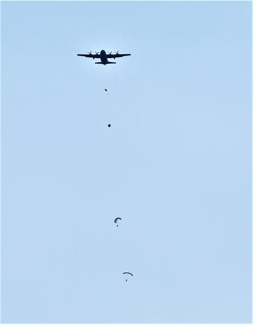 Special operations Airmen conducts airborne insertion for Patriot North 2019 exercise at Fort McCoy