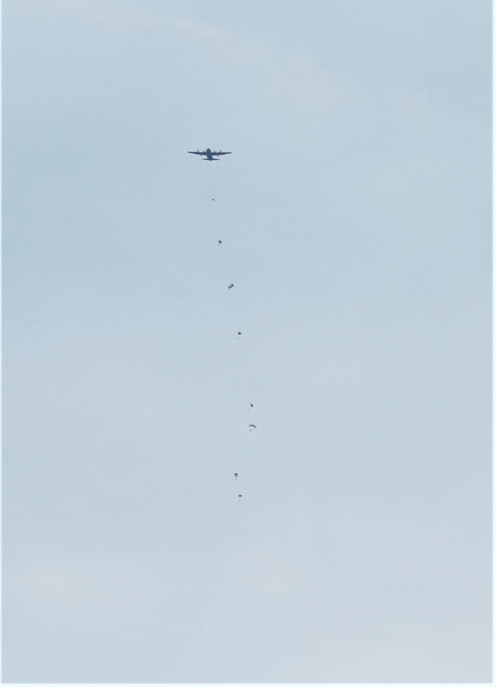 Special operations Airmen conducts airborne insertion for Patriot North 2019 exercise at Fort McCoy