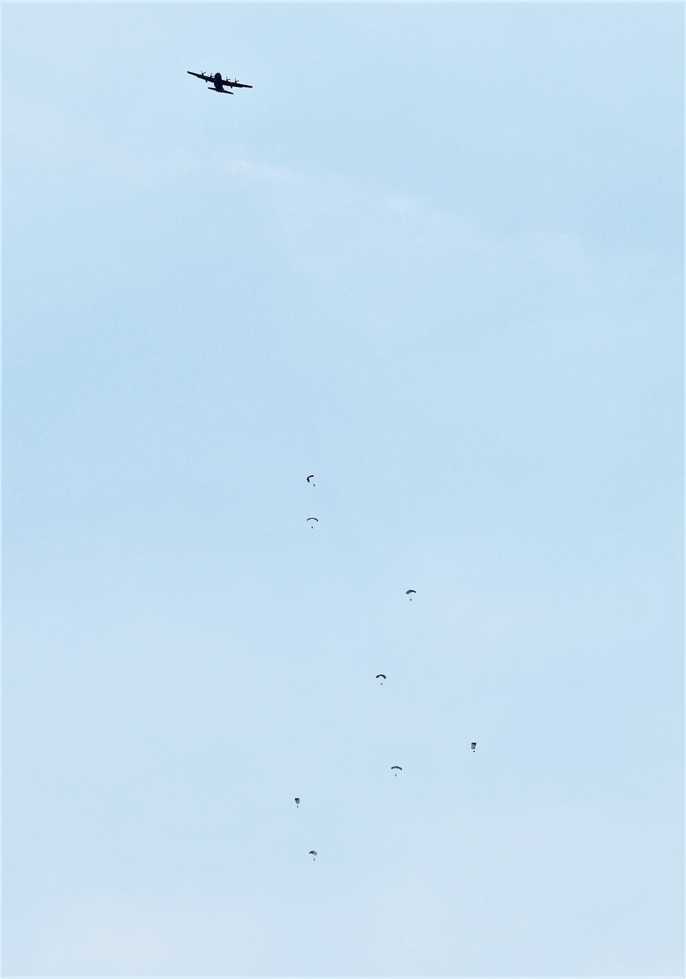 Special operations Airmen conducts airborne insertion for Patriot North 2019 exercise at Fort McCoy