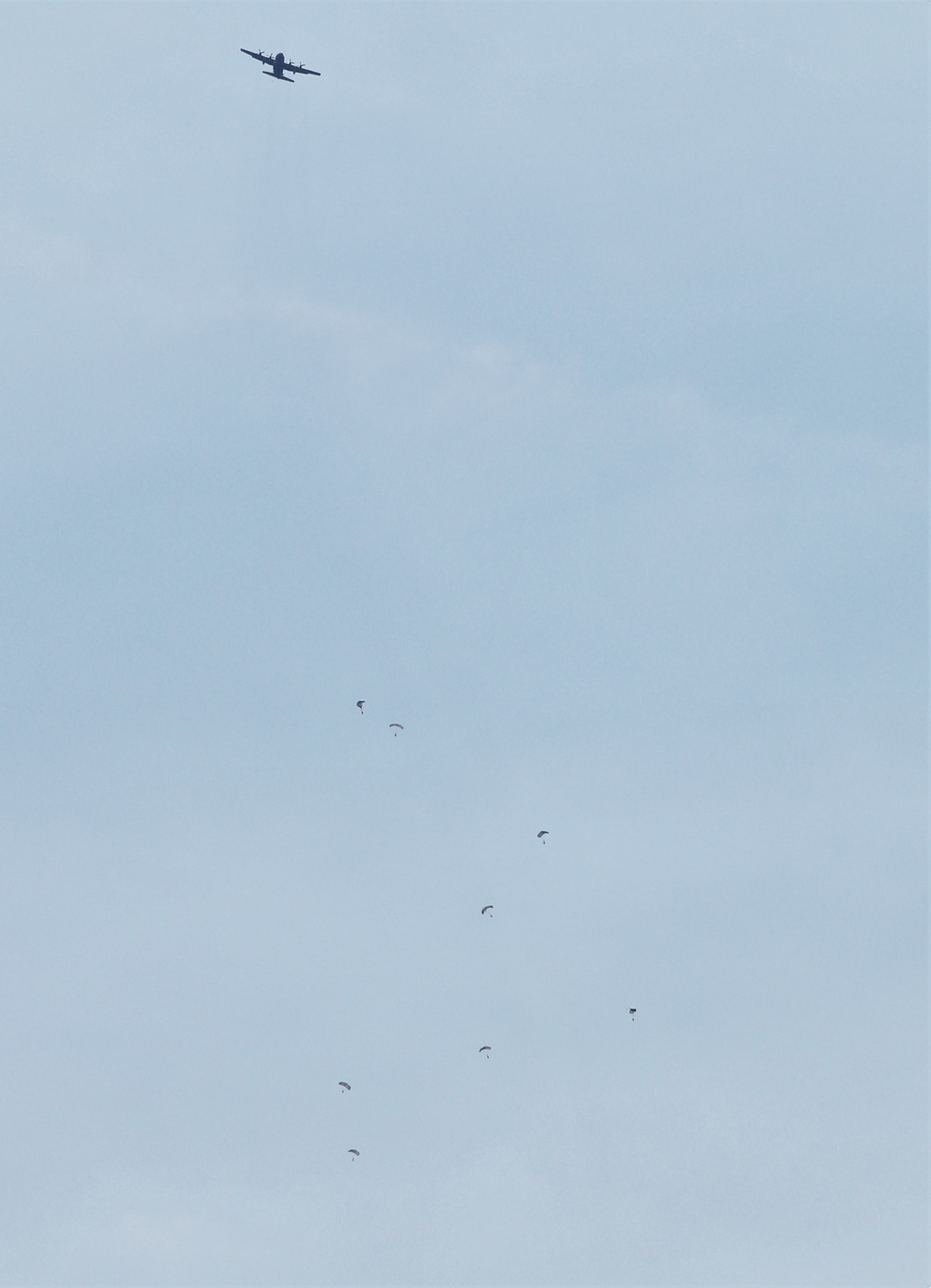 Special operations Airmen conducts airborne insertion for Patriot North 2019 exercise at Fort McCoy