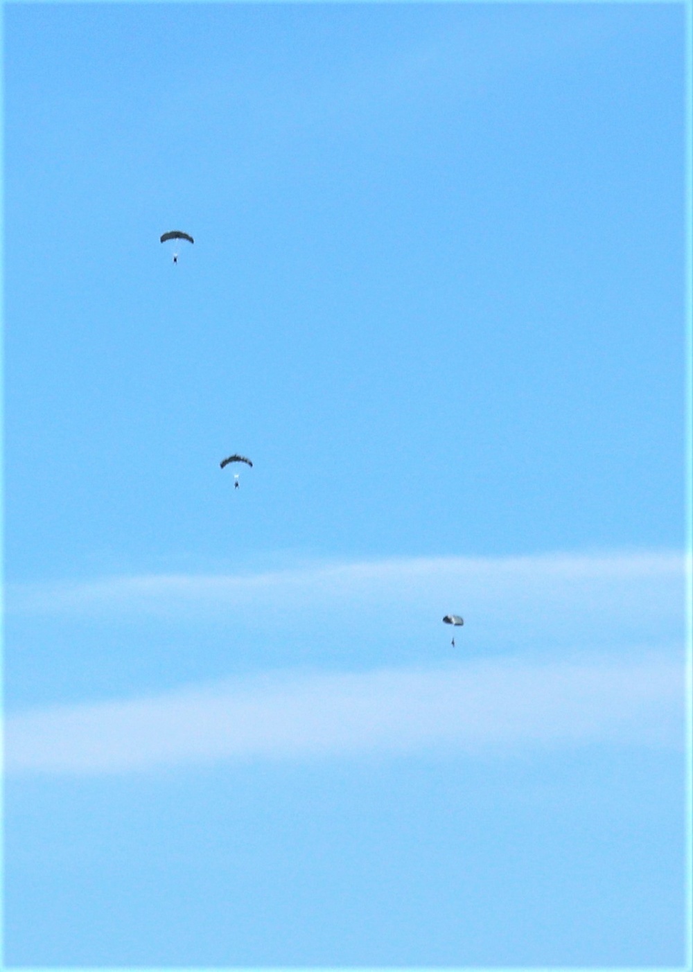 Special operations Airmen conducts airborne insertion for Patriot North 2019 exercise at Fort McCoy