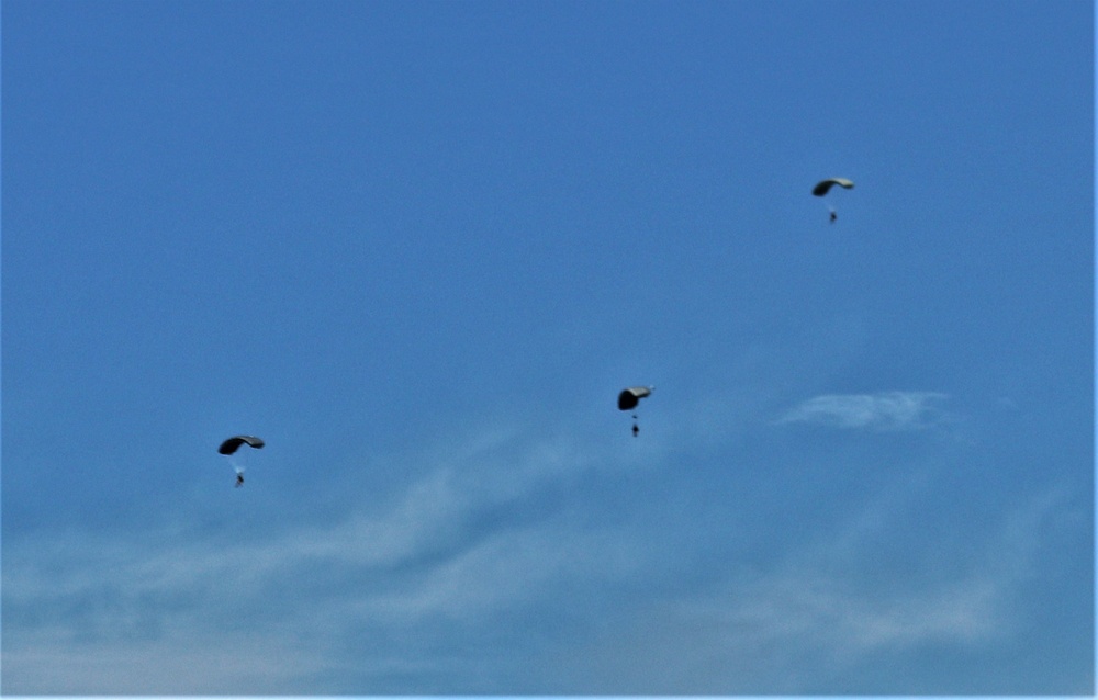 Special operations Airmen conducts airborne insertion for Patriot North 2019 exercise at Fort McCoy