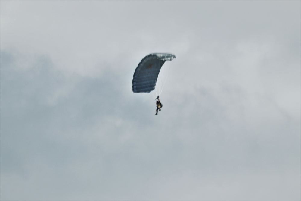 Special operations Airmen conducts airborne insertion for Patriot North 2019 exercise at Fort McCoy