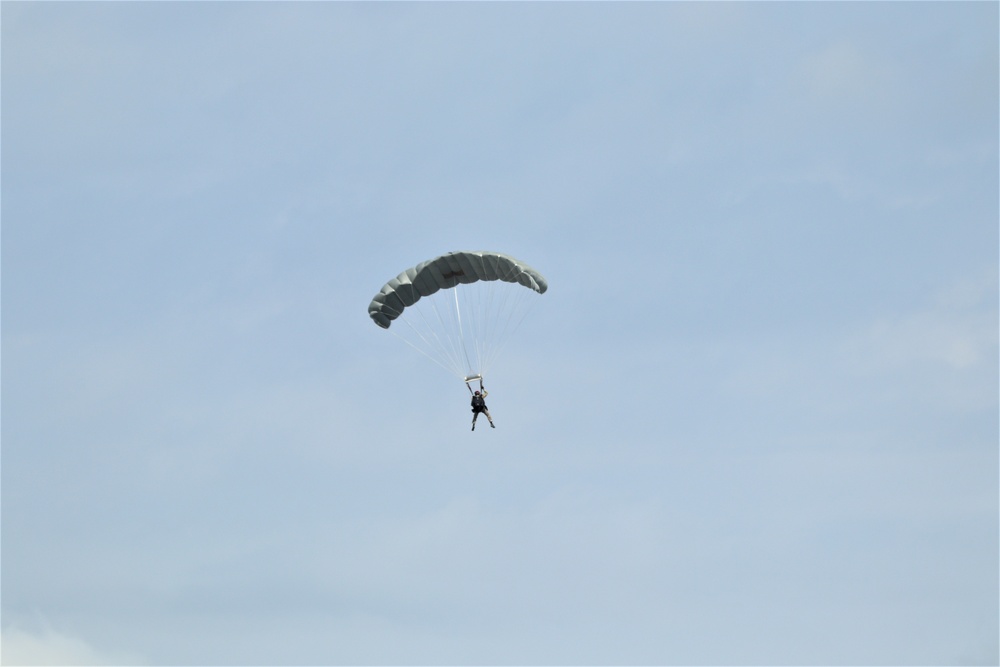 Special operations Airmen conducts airborne insertion for Patriot North 2019 exercise at Fort McCoy