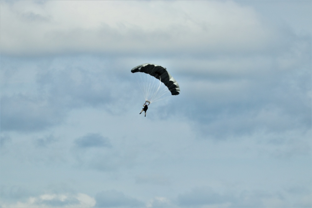 Special operations Airmen conducts airborne insertion for Patriot North 2019 exercise at Fort McCoy