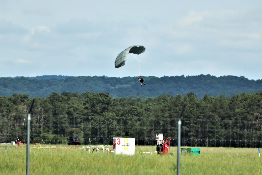 Special operations Airmen conducts airborne insertion for Patriot North 2019 exercise at Fort McCoy