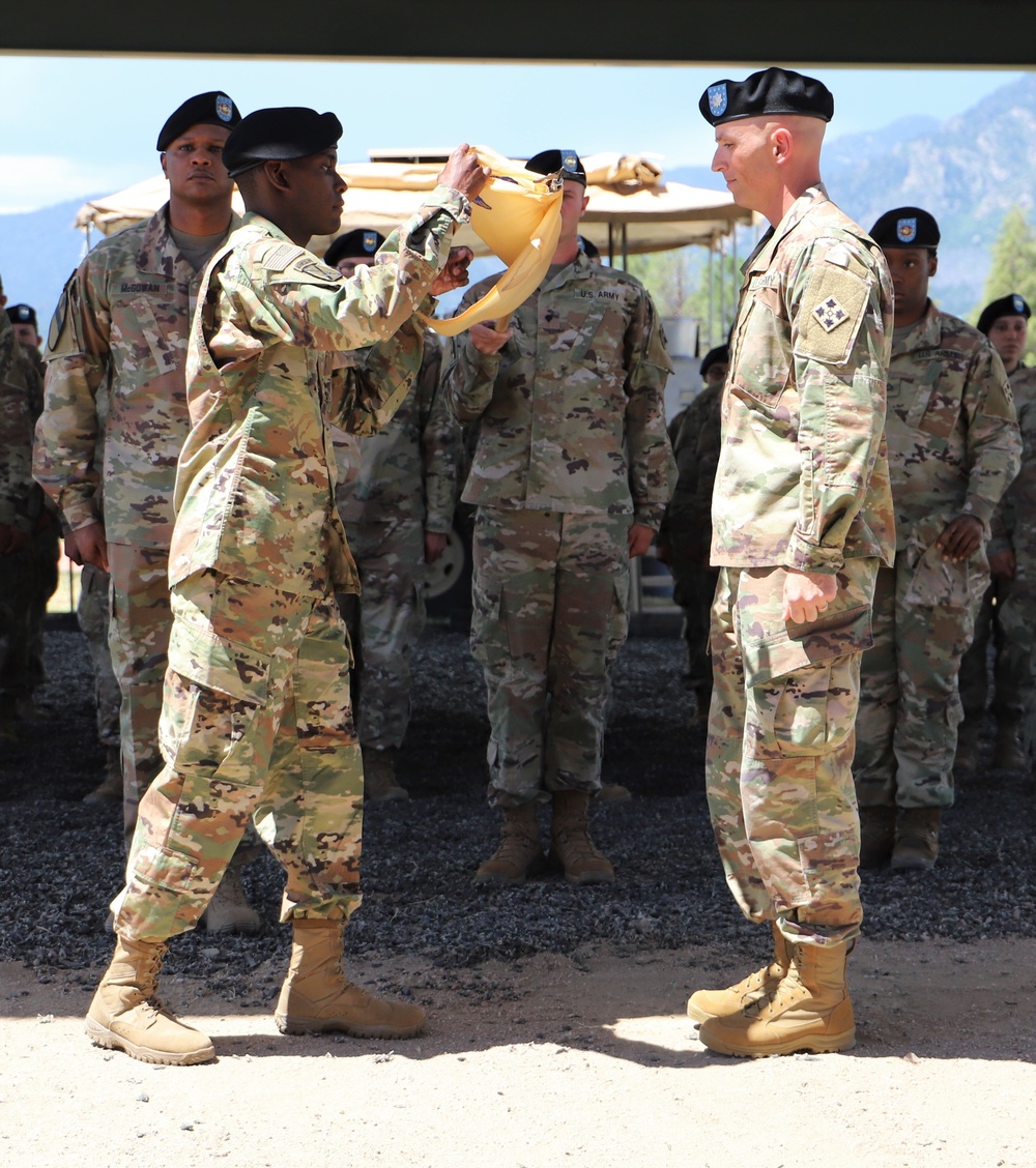 Field Feeding Company Activated at Fort Carson