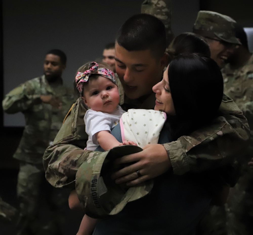 The 573rd Returns to Fort Carson