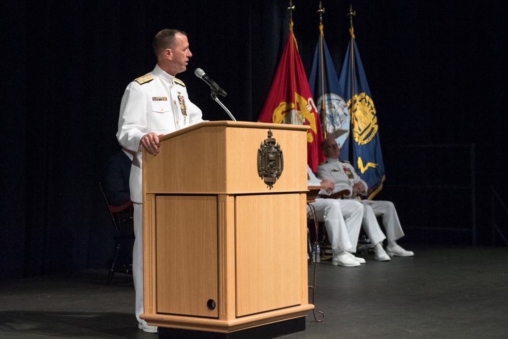 US Naval Academy Change of Command