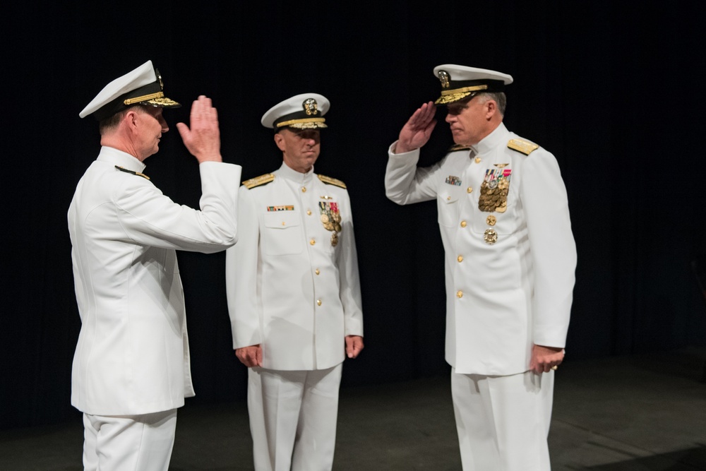 US Naval Academy Change of Command