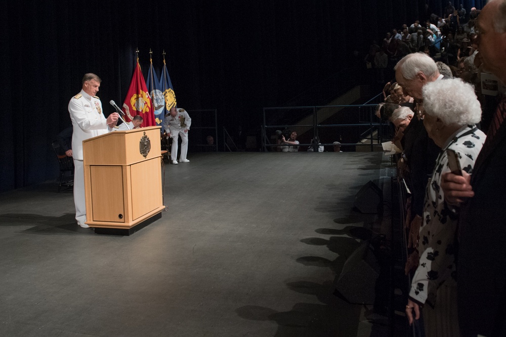 US Naval Academy Change of Command