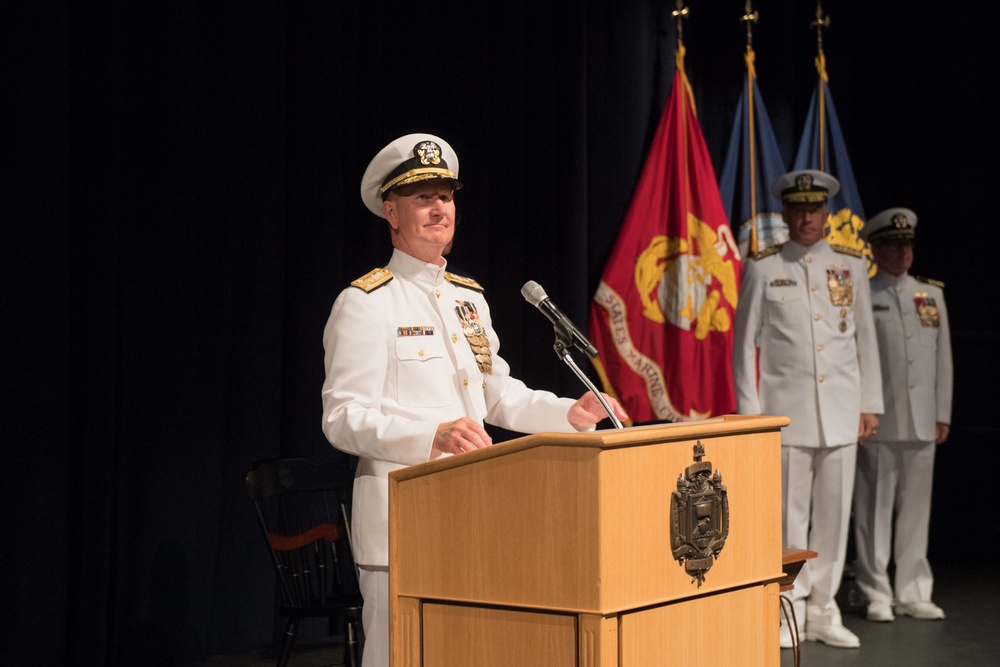 US Naval Academy Change of Command